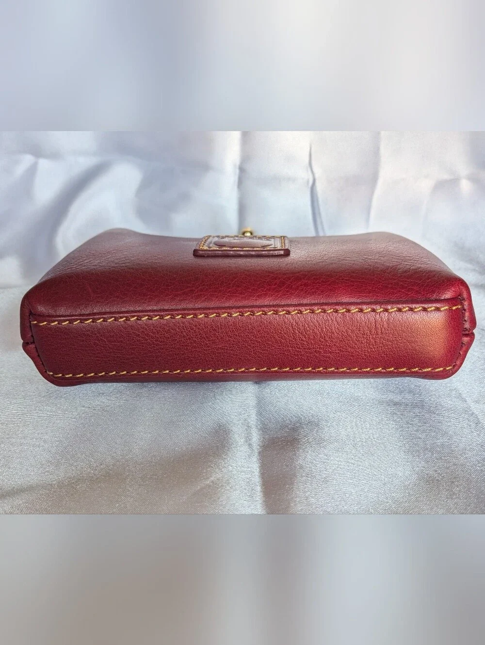 NWT! Dooney & Bourke Florentine Large Framed Purse in BORDEAUX